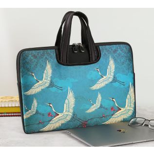 India Circus by Krsnaa Mehta Legend of the Cranes Laptop Sleeve Bag
