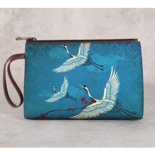India Circus by Krsnaa Mehta Legend of the Cranes Utility Pouch