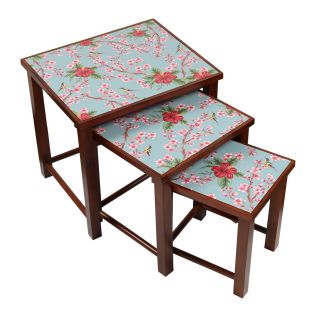 Perching Floral Paradise Nesting Table