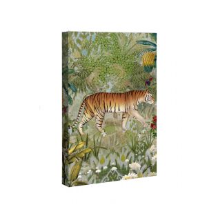 India Circus by Krsnaa Mehta Pride of Bengal Canvas Wall Art