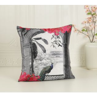 India Circus by Krsnaa Mehta Royal Hues Embroidered Cushion Cover