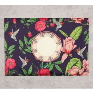 India Circus by Krsnaa Mehta Warbled Verdure Table Mats Set of 6