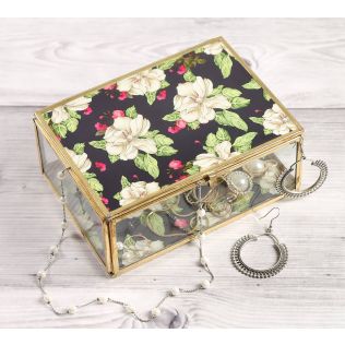 India Circus by Krsnaa Mehta White Rose Allure Storage Box