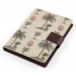 India Circus Chevron Palms Notebook Planner