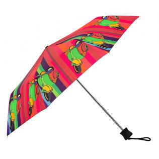 India Circus Colour Pop Scooter 3 Fold Umbrella