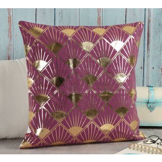 India Circus Infinity Mirror Foil Cushion Cover
