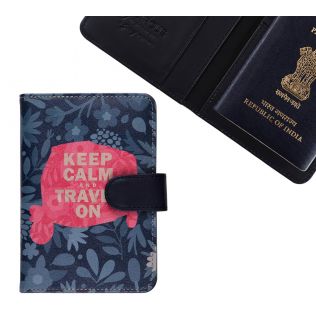 India Circus Keep Calm Passport Cover