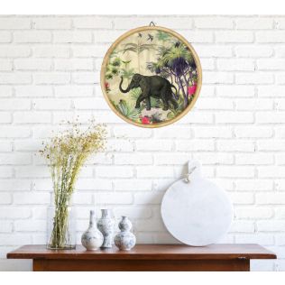 India Circus Manoeuvres in the Nature Decor Plate