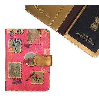 India Circus Wildlife Stamps Passport Cover