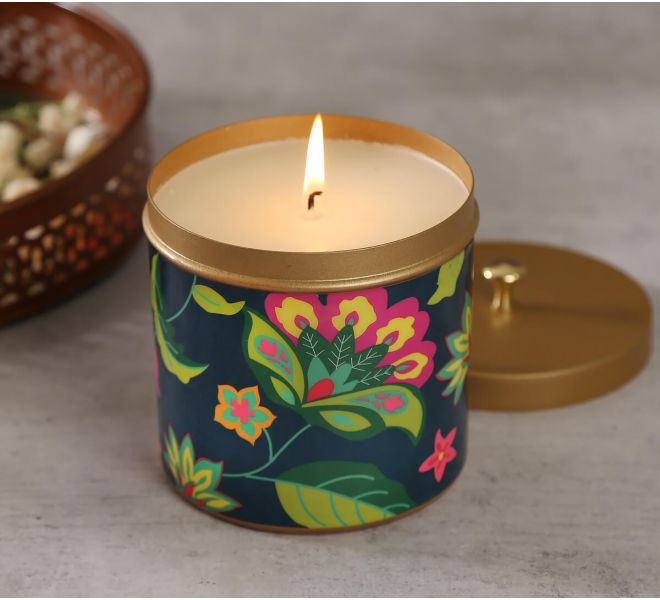 India Circus by Krsnaa Mehta Cyanic Pop Burst Scented Candle Votive