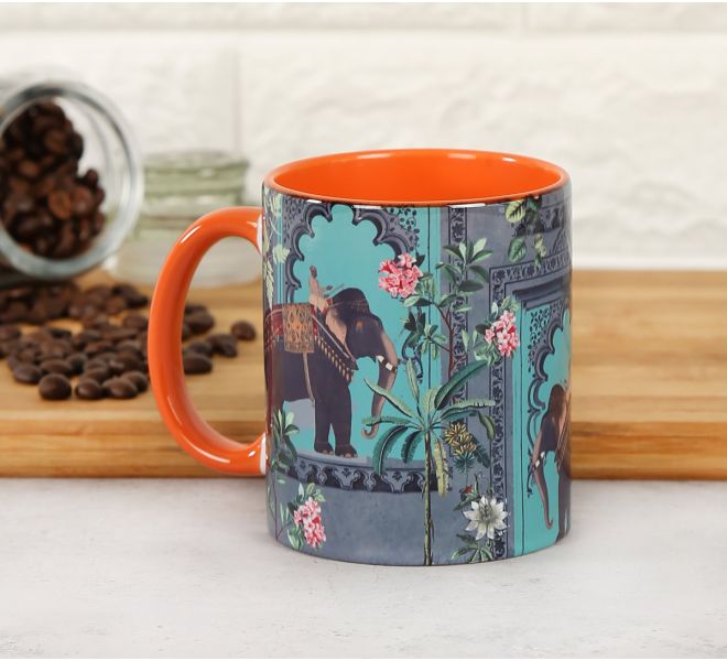 India Circus Elephanta Charade Coffee Mug
