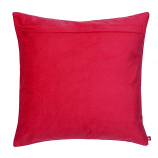 Legend of the Cranes Poly Velvet Cushion Cover