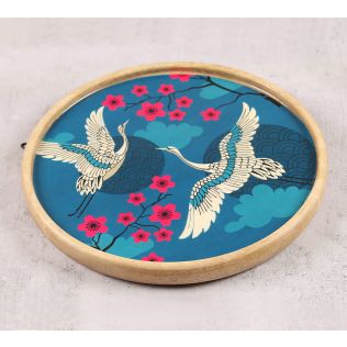 India Circus Aerial Moments Decor Plate