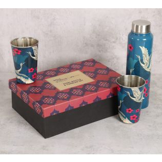 India Circus by Krsnaa Mehta Aerial Moments Bottle and Tumbler Set