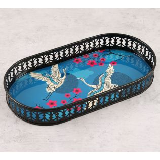 India Circus by Krsnaa Mehta Aerial Moments Rectangle Iron Tray