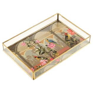India Circus by Krsnaa Mehta Arches of Enigma Rectangle Tray