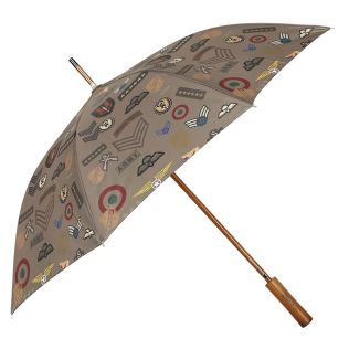 India Circus by Krsnaa Mehta Army Badges Rush Long Umbrella