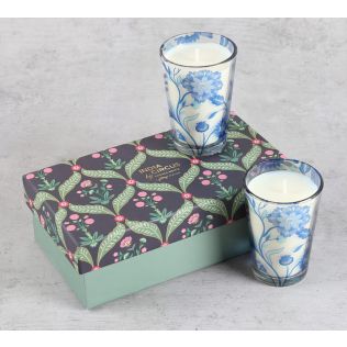 India Circus by Krsnaa Mehta Blaue Blume Conical Candle Votive Set of 2