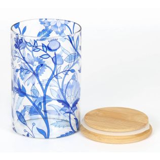India Circus by Krsnaa Mehta Blaue Blume Glass Jar 1050mL