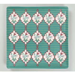 India Circus by Krsnaa Mehta Blooming Dahlia Large Platter