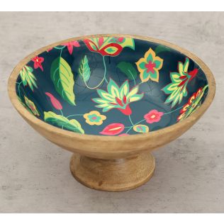 India Circus by Krsnaa Mehta Forest Cyanic Pop Burst Fruit Bowl