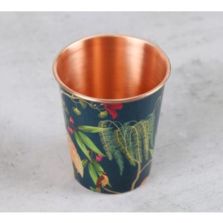 India Circus by Krsnaa Mehta Fronds and Florets Copper Tumbler Small
