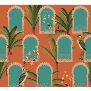India Circus by Krsnaa Mehta Heron's Palace Wallpaper
