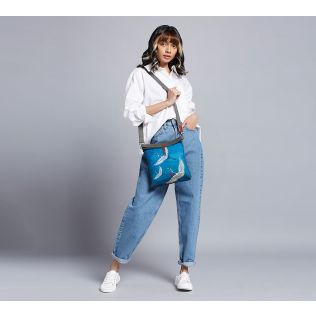 India Circus by Krsnaa Mehta Legend of the Cranes Sling Bag