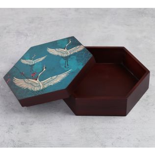 India Circus by Krsnaa Mehta Legend of the Cranes Storage Box
