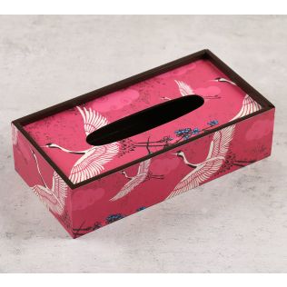 India Circus by Krsnaa Mehta Legend of the Cranes Tissue Box Holder