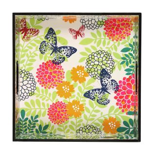 India Circus by Krsnaa Mehta Monarch's Cadence MDF Square Tray