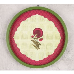 India Circus by Krsnaa Mehta Poppy Surprise Decor Plate