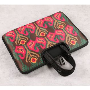 India Circus by Krsnaa Mehta Quivering Sublime Laptop Sleeve Bag