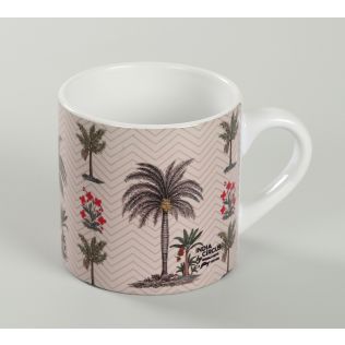 India Circus Chevron Palms Espresso Mug