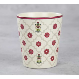 India Circus Floral Lattice Coffee Mug