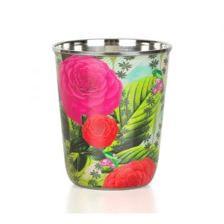 India Circus Herbs of Captivation Small Steel Tumbler Set of 2