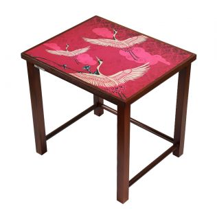 India Circus Legend of the Cranes Nested Table