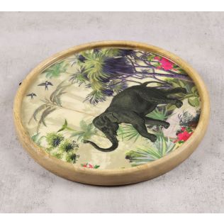 India Circus Manoeuvres in the Nature Decor Plate