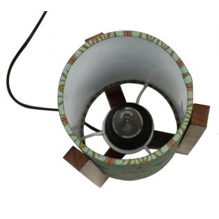 India Circus Mirroring Deer Garden Cylindrical Lamp