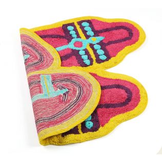 India Circus Step in Style Shape Bath Mat