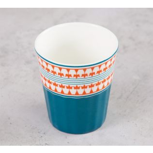 India Circus Swirling Safari Chai Glass (Set of 6)