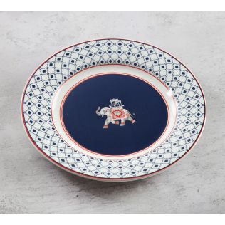 India Circus Swirling Safari Dinner Set CC5