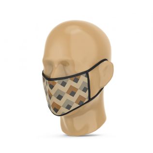 India Circus Tiled Inception Protective Face Mask