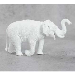 India Circus White Baby Tusker Figurine