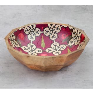 India Cricus by Krsnaa Mehta Clover's Knotty Play Big Wooden Bowl