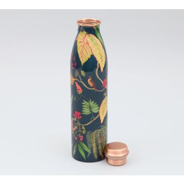 Fronds and Florets Copper Bottle