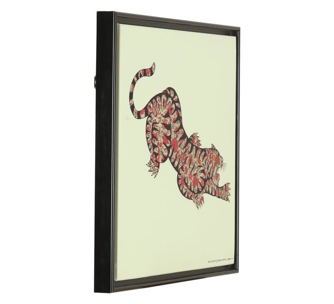 India Circus by Krsnaa Mehta Fauna Realm Floating Framed Canvas Wall Art