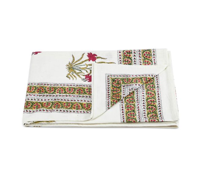 India Circus by Krsnaa Mehta Floral Finesse Table Cover