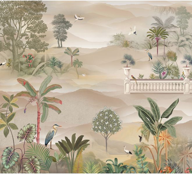 India Circus by Krsnaa Mehta Mirage of Paradise Wallpaper