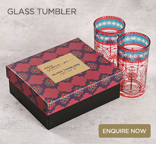 Glass Tumbler - India Circus